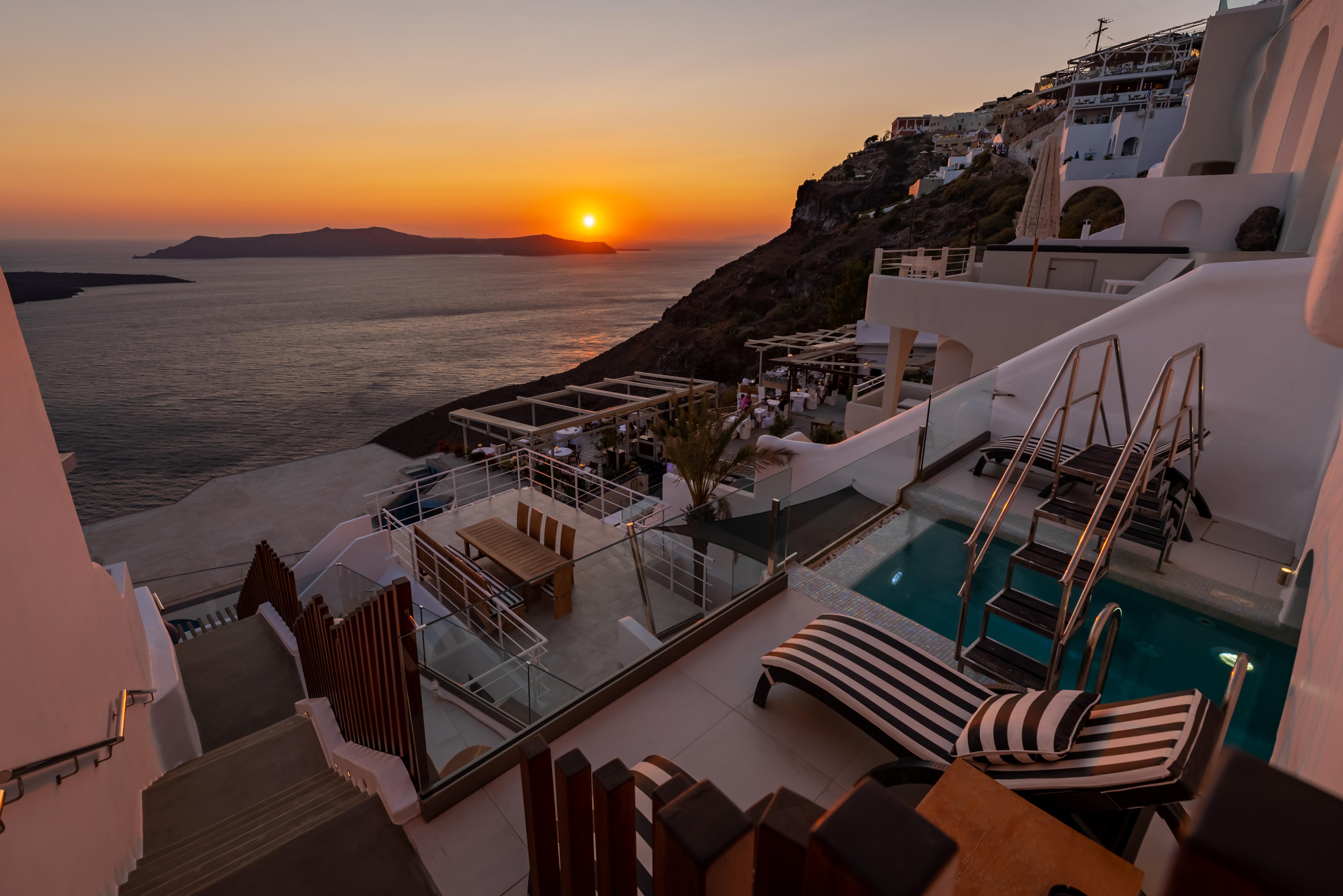 Daydream Luxury Suites Fira  Exterior foto